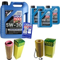 Inspektionspaket 8L Liqui Moly Longtime 5W-30 FüR Mercedes E-Klasse T-Model