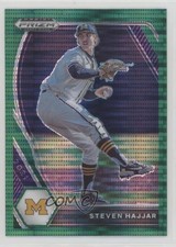 2021 Panini Prizm Draft Picks Green Pulsar Prizm Steven Hajjar #PDP61 0q0m