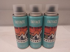 Fatface Mens Cedar & Vetiver Body Spray 125ml X 3