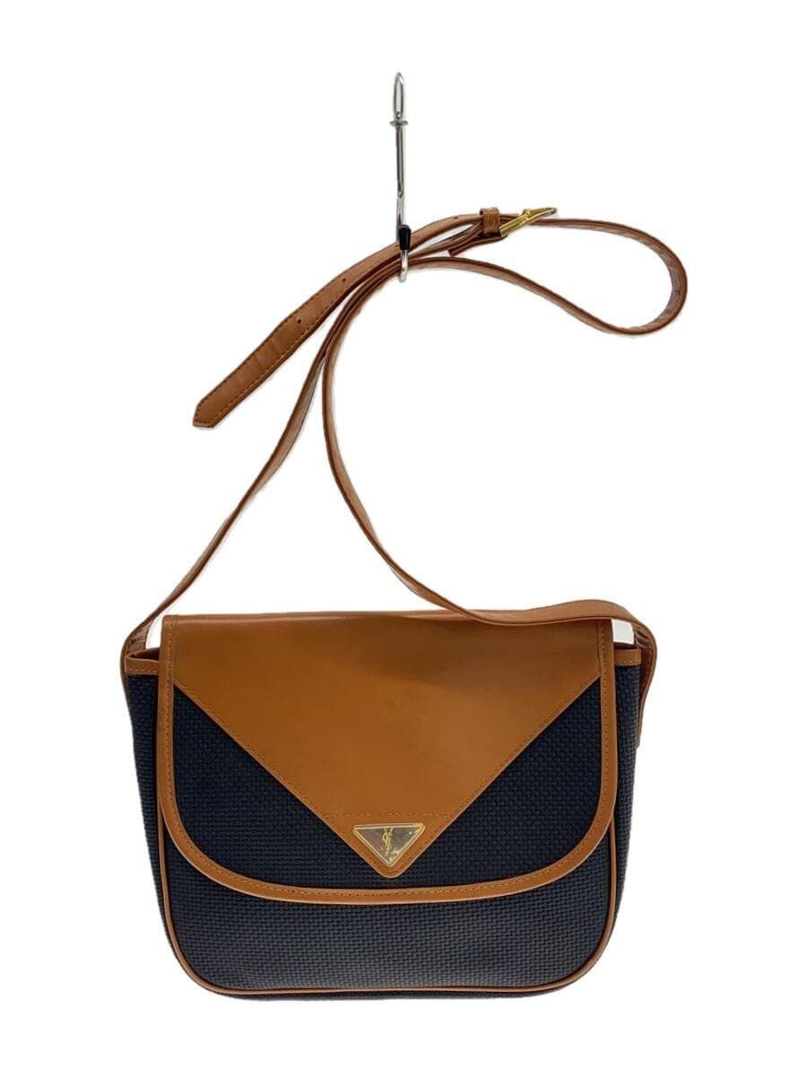 YVES SAINT LAURENT altra borsa pelle marrone usata