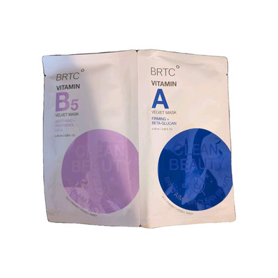 BRTC Vitamin A & B5 Velvet Mask   Set Of 2