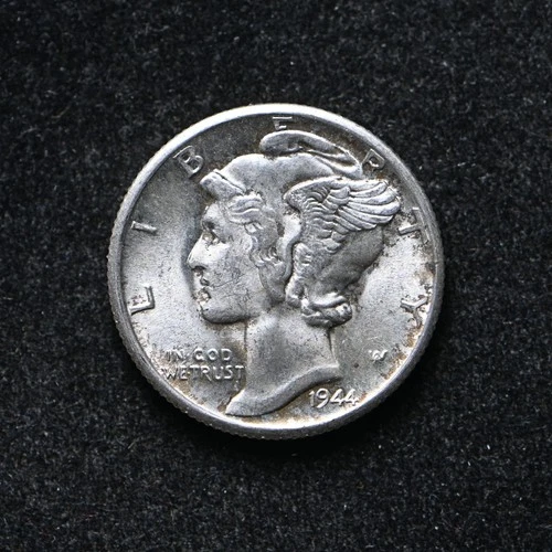 1944-S Mercury Silver Dime BU++ (bb18477)