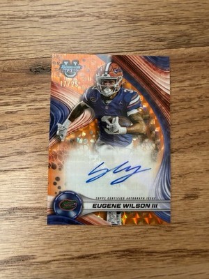 2025 Bowman Best Eugene Wilson III Auto Orange /25