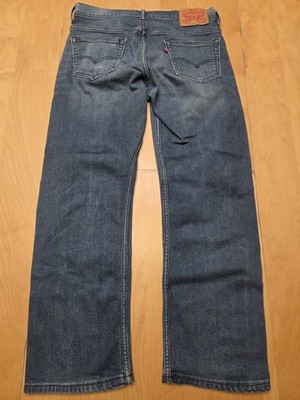 Levis 569 Jeans Mens 30x26.5 Loose Straight Blue Denim Cropped