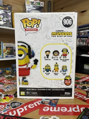 ミニオン ROLLER SKATING STUART 906 限定版　約25cm Funko Pop! Vinyl Jumbo 10 in: Minions - Roller Skating Stuart (10