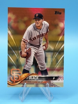 2018 Topps - Ty Blach #165 Gold /2018