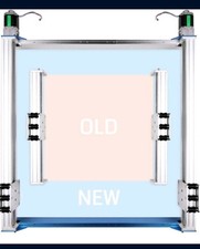 CNC Router Machine Proverxl 4030 Xy-Axis Extension Kit & Aluminum Spoilboard Upg