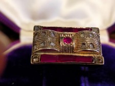 anello cocktail anni 40