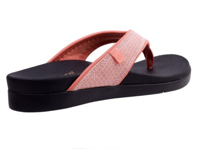 Waco Shoe Company Spenco Women's Shoreline Snake FlipFlop, Terra Cotta, 6.5 Wide