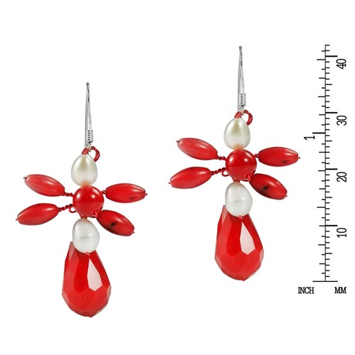 Exuberantes conjunto de joyas de mezcla de piedras florales - Imagen 3 de 4