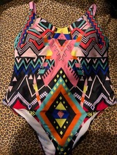 plus size one piece swimsuit 3XL. Fits Like An 18. SO CUTE Never Worn