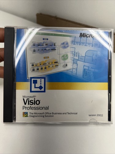 Microsoft Office Visio Professionnel (version 2002) avec clé