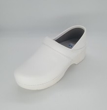 9336 Dansko LT Pro Box White Clog Size 38