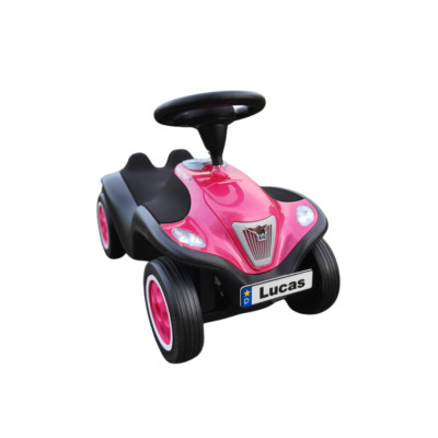 Nummernschild hinten für Bobby Car Modell Next Kennzeichen + Wunschtext