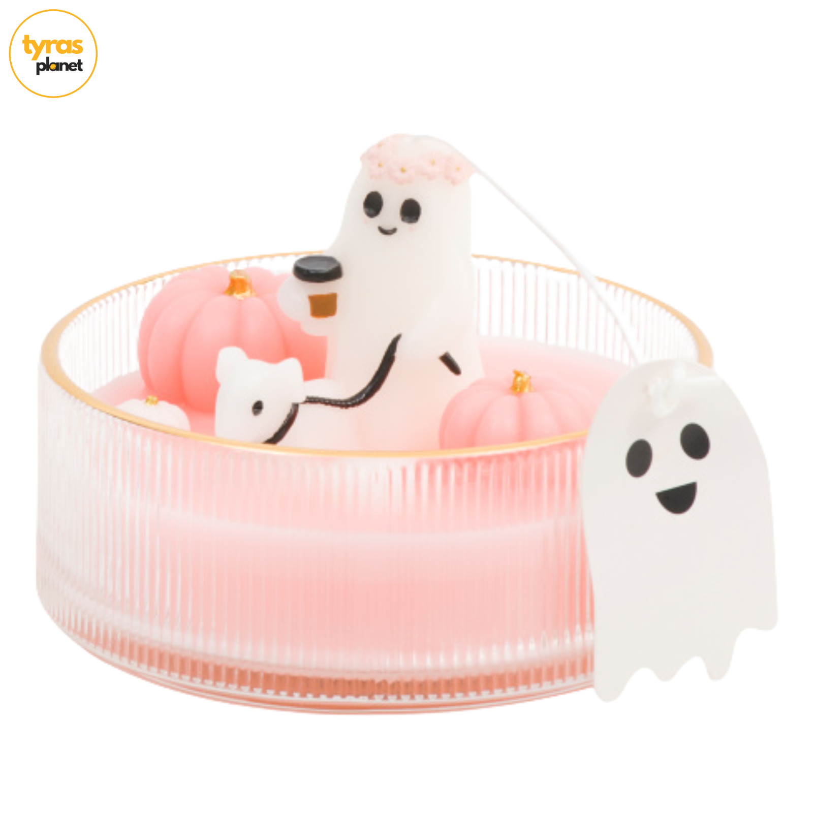 Viral Ghost & Dog Pumpkin Patch Halloween Candle Gummy Bear