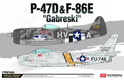 Academy 12530 1/72 P-47D & F-86E ''GABRESKI'' LIM.ED.