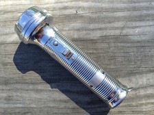 vintage working Rayovac Sportsman premium grade 2 D-cell metal flashlight USA