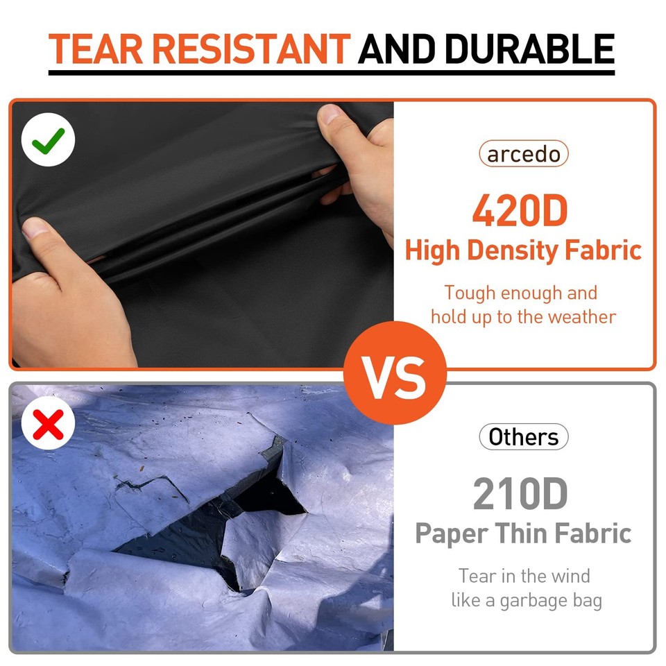 Outdoor Furniture Cover Rectangular, Waterproof Patio Furniture Set