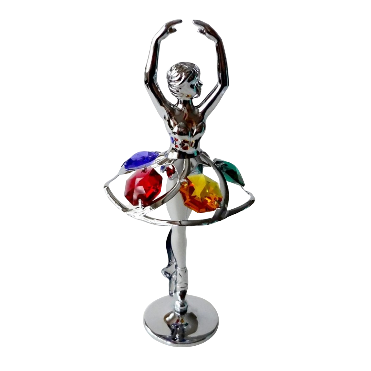 Crystocraft Ballerina Crystal Ornament With Swarovski Elements Gift Boxed