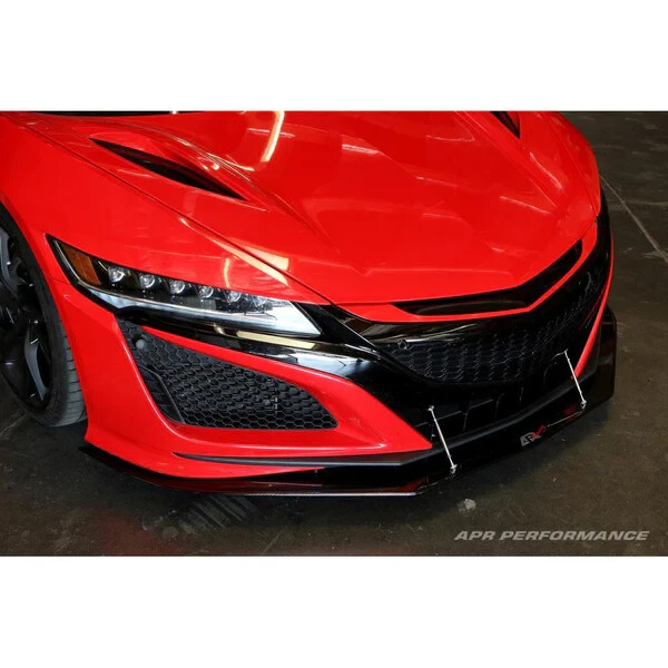 APR Performance Carbon Fiber Front Wind Splitter w/ Rods for Acura NSX 17-22 New
