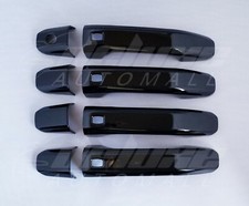 BLACK Door Handle Covers FOR 2019-26 Chevy Si...