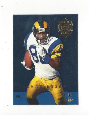 1996 Playoff Trophy Contenders Mini Back-To-Back #58 Isaac Bruce/Jake Reed 