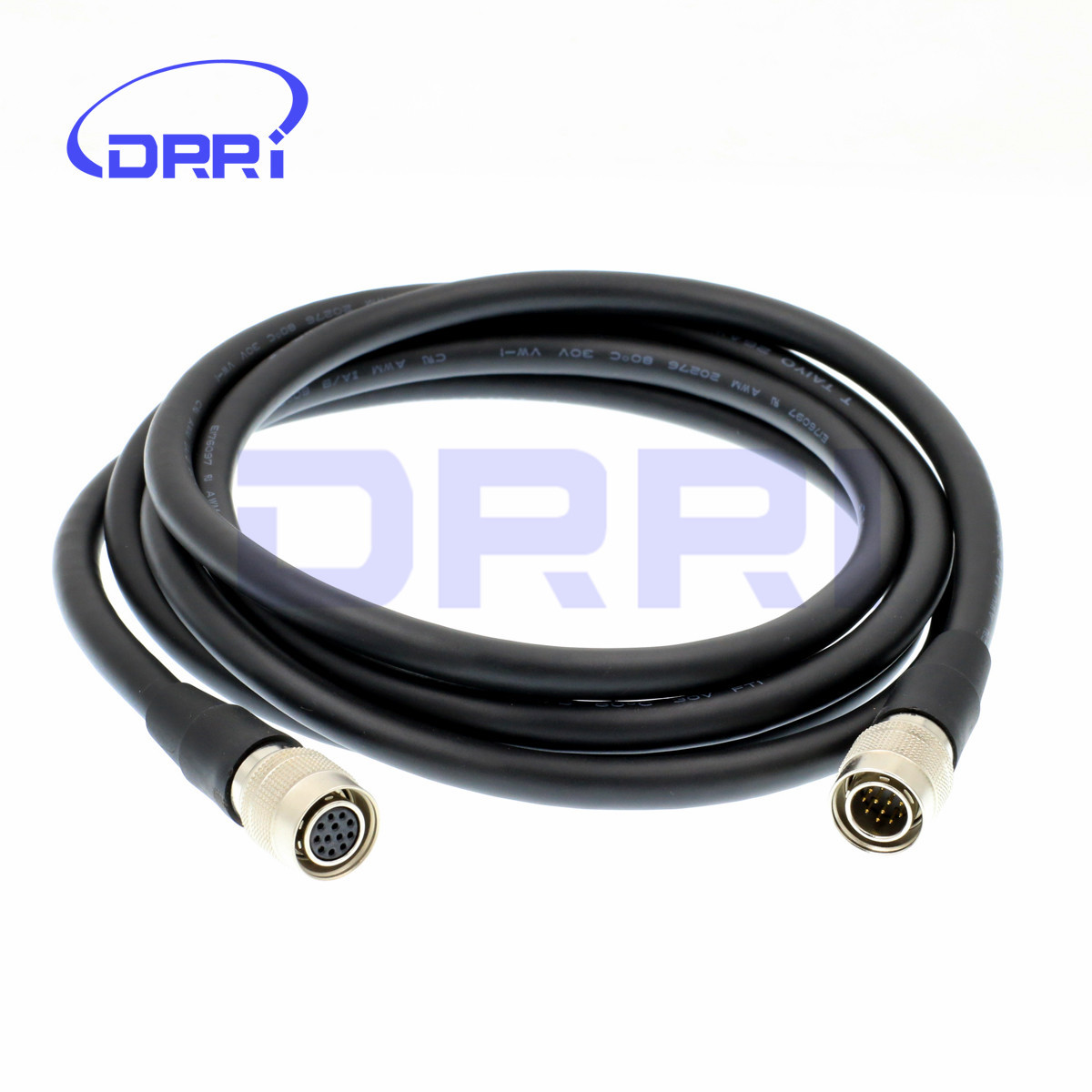 Hirose Akiko～　 1230 Hirose 12Pin Female to Male I/O Cable for Hitachi Sony CCD