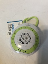 MyBaby Baby Sound Machine   White Noise, White/Green, New