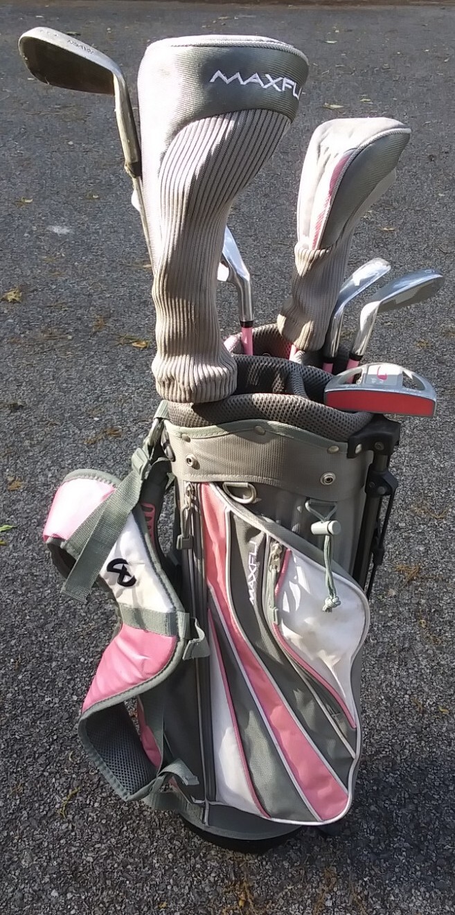 Maxfli Rev2 Girls Junior Golf Set 8 Club Set w/ Bag Pink Nice eBay