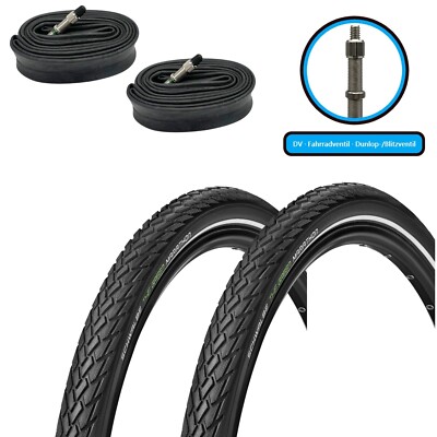 Schwalbe Green Marathon 28x1,65 Zoll 44-622 Reflex GreenGuard im SET wählbar
