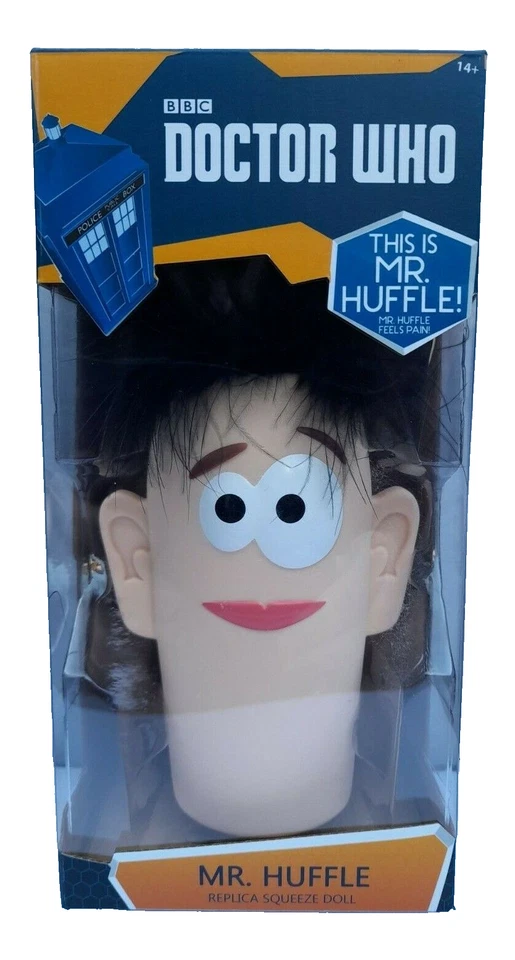 OFFICIAL DR DOCTOR WHO MR HUFFLE PROP REPLICA SQUISHY TOY BRAND NEW