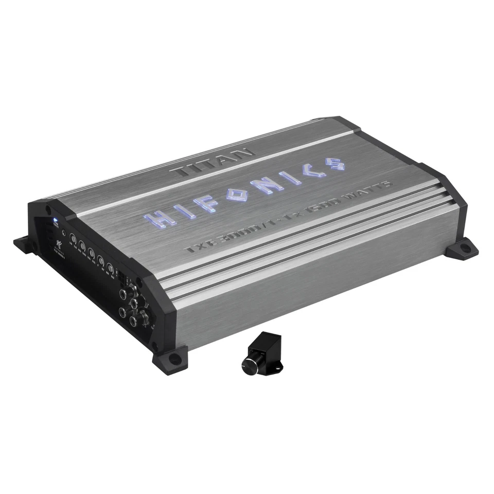 Hifonics TXE3000/1 1500 Watt RMS 1-Kanal-Verstärker digital Titan Auto Endstufe - Bild 3 von 3
