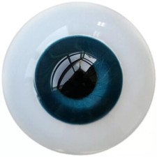 wamami Hand Made 6-24mm Blue Glass Eyes/Eyeball BJD Doll Dollfie Reborn Crafts