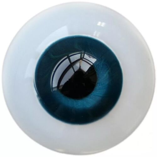[wamami] Hand Made 6-24mm Blue Glass Eyes/Eyeball BJD Doll Dollfie Reborn Crafts - Picture 1 of 7
