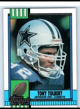 1990 Topps #484 Tony Tolbert Very Good