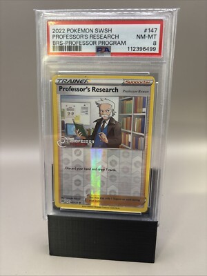 Professor Rowan Professor s Research PROFESSORS PROGRAM #147 PSA 8 Graded Slab