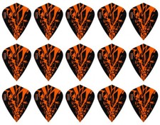 5 New Sets Harrows Rapide X Kite Dart Flights   Ships w/ Tracking - Orange
