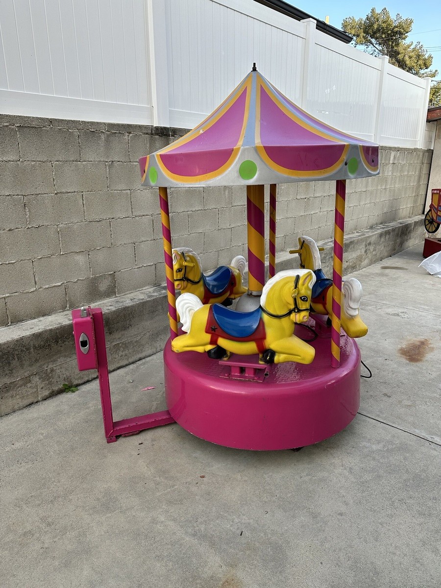 Merry Go Round 80s Playground Equipment Old Fashioned Merry Go
