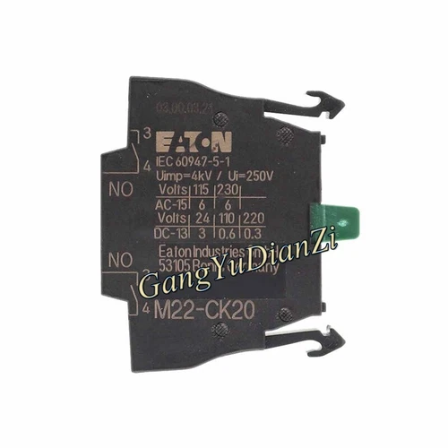 1PCS New For Eaton Moeller Button switch auxiliary contact M22-CK20