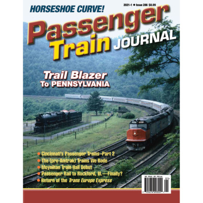 PERSONENZUGJOURNAL, 1. OTR, 2021: HUFEISENKURVE, The PENNSYLVANIAN (NEU)