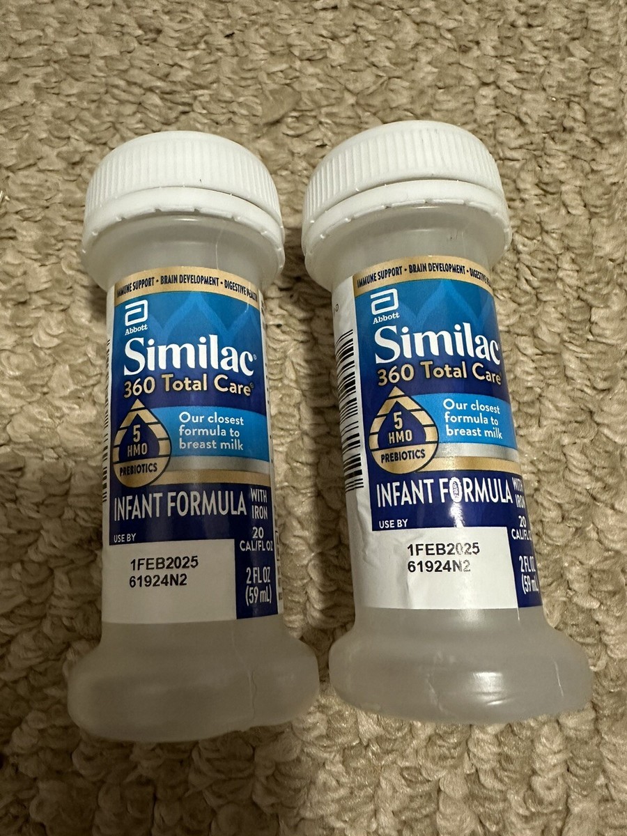 Lot Of 100 EMPTY Baby Formula Containers Ready To Feed Bottles For