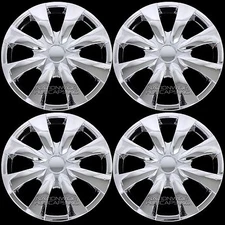 4 Chrome 2003-2016 Toyota Corolla 15" Full Wheel Covers Rim Hub Caps R15 Tires