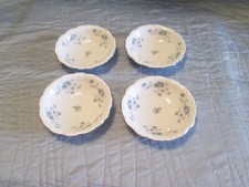 Johann Haviland Blue Garland Set of 4 Berry Dessert Bowls 5 1/4" Bowl MINT COND