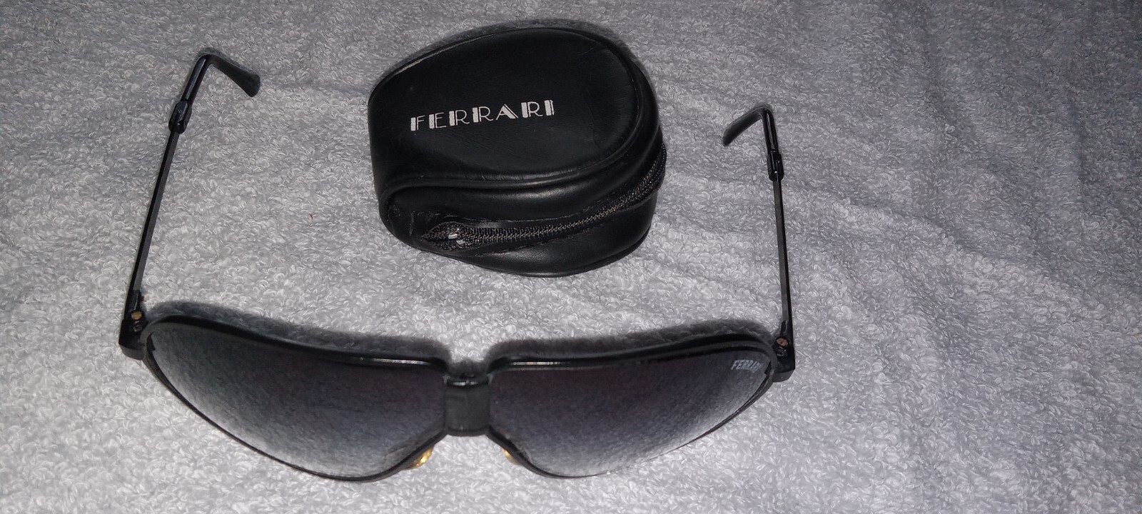Ferrari Aviator Sunglasses Frame Folding with Case-image