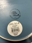 Pioneer Woman 11” Dinner Plates Set Of 4 Blue Denim Floral Ruffle Scalloped Edge — photo 3