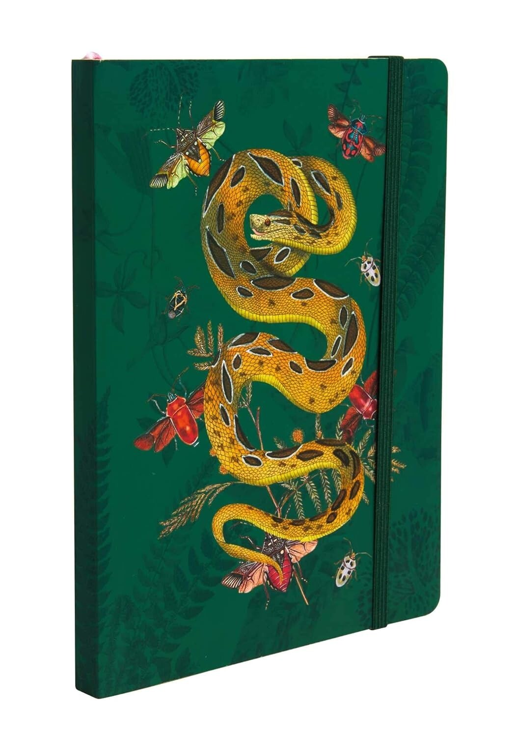 Garden Gathering Notebook Journal Book with Elastic Band 240 Pages