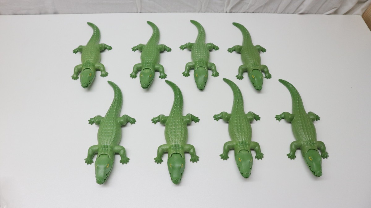 playmobil crocodile x8 alligator Krokodil savannah use 6644 3229