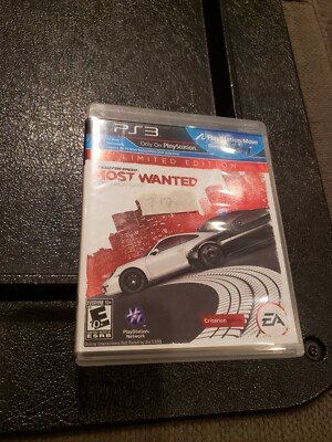 Need for Speed: Most Wanted -- Limited Edition (Sony PlayStation 3, 2012)