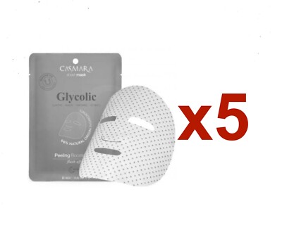 5x Cleansing face mask Casmara Peeling Booster Glycolic 1pcs