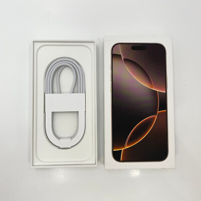 Apple iPhone 16 Pro Max - 256GB - Desert Titanium (Unlocked